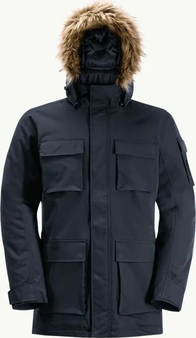 Jack Wolfskin Glacier Canyon Funktionsmantel night blue (Herren)