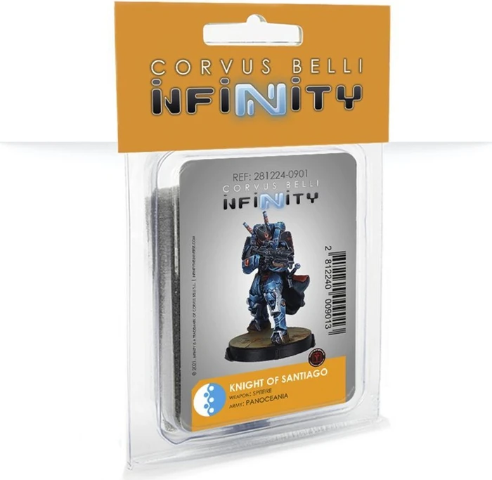 Corvus Belli Infinity - PanOceania - Knight of Santiago (Spitfire)