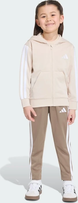adidas Essentials Trainingsanzug crystal linen/white (Junior)