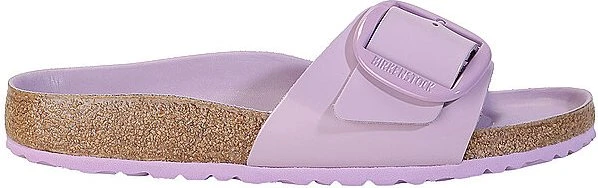 Birkenstock Madrid Big Buckle Naturleder Lack high shine crocus (Damen)
