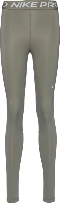 Nike Pro Leggings Hose lang light army/white (Damen)
