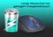 Inca IWM-201RL Silent Wireless Mouse blau/schwarz, USB Vorschaubild