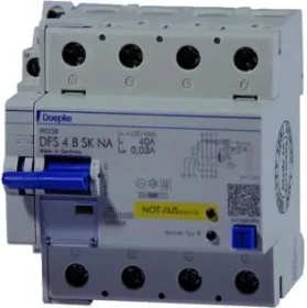 Doepke Fehlerstromschutzschalter DFS 4 063-4/0,03-B SK NA