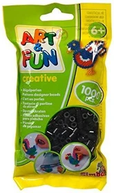 Simba Toys Art & Fun 1000 Bügelperlen im Beutel schwarz