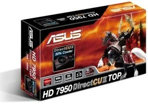 ASUS Radeon HD 7950, HD7950-DC2T-3GD5 DirectCU II TOP, 3GB GDDR5, DVI, HDMI, 2x mDP