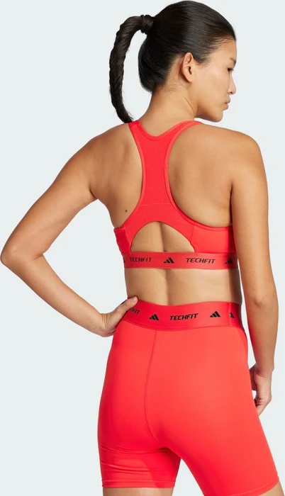 adidas Techfit Sport-BH pure ruby (Damen)