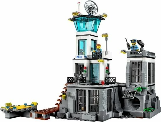 LEGO City Polizei - Polizeiquartier auf der Gefängnisinsel