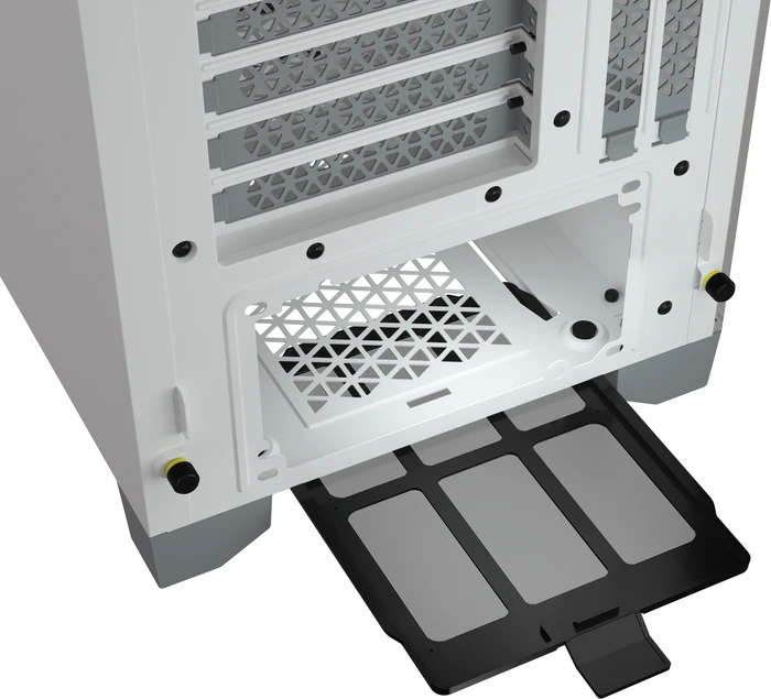 Corsair 4000D Airflow, weiß, Glasfenster