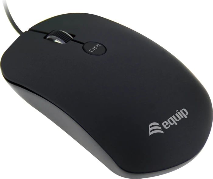 Equip Comfort Mouse schwarz, USB