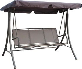 Garden Pleasure Anna Hollywoodschaukel schwarz/grau