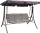 Garden Pleasure Anna Hollywoodschaukel schwarz/grau (305338)
