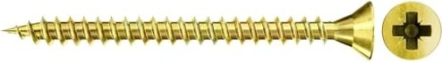 fischer ClassicFast FSPII CZF YC 1000 PZ2 Spanplattenschraube, 4x40mm, 1000 Stück