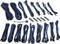 BitFenix Alchemy 2.0 CSR-Series Kabel Kit für Netzteile, schwarz/blau Vorschaubild