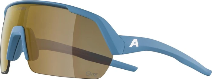 Alpina Turbo HR Q-Lite smoke grey matt/mirror gold