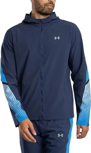 Under Armour Velociti Storm Trainingsjacke washed navy/blue atlantis/reflective (Herren)