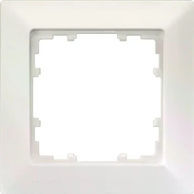 Siemens DELTA line Rahmen 1-Fach, 80x80mm, titanweiß