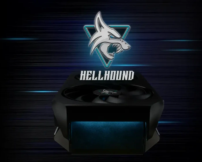 PowerColor Hellhound Radeon RX 9070 XT, 16GB GDDR6, HDMI, 3x DP