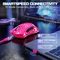 Attack Shark V3 PRO Tri-mode Wireless Gaming Mouse mit Ladestation, BerryRed, inkl. Grip Tape, USB/Bluetooth Vorschaubild