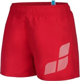 Arena Logo R Badeshorts rot/weiß (Junior)