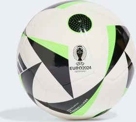 adidas UEFA EURO 2024 Fussballliebe Club Fußball white/black/solar green