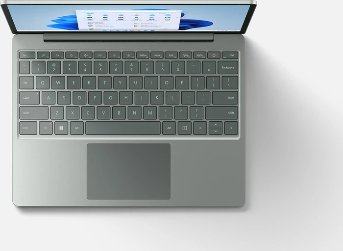 Microsoft Surface Laptop Go 2, Salbei, Core i5-1135G7, 8GB RAM, 128GB SSD, DE, Business