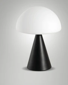 Fabas Luce Blip LED-Tischleuchte schwarz
