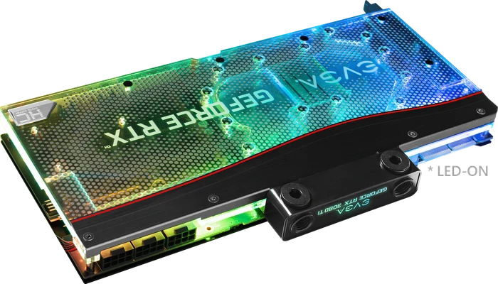 EVGA GeForce RTX 3080 Ti FTW3 Ultra Hydro Copper Gaming, 12GB GDDR6X, HDMI, 3x DP