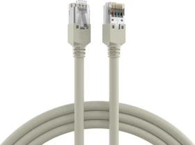 EFB Elektronik TM11 Dätwyler Uninet Patchkabel, Cat5e, S/UTP, RJ-45/RJ-45, 0.5m, grau