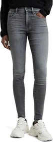 G-Star 3301 Skinny Jeans faded ash grey (Damen)