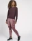 hummel CLEA Seamless Tight Hose lang fudge/woodrose melange (Damen) Vorschaubild