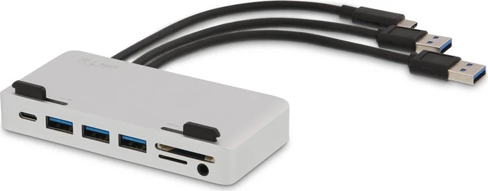 LMP USB-C Attach Dock Pro, Space Gray, 1x USB-C 3.0 [Stecker], 2x USB-A 3.0 [Stecker]