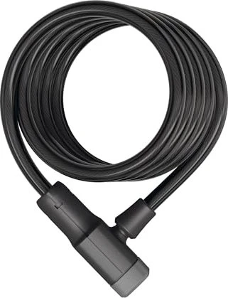 ABUS Primo 5510K/180 Spiralkabelschloss, Schlüssel schwarz