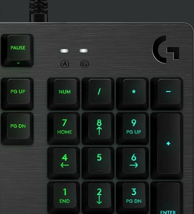 Logitech G513 Carbon, schwarz, GX-BROWN, USB, DE