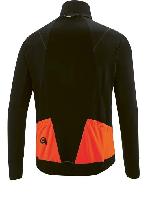Gonso Bavella Trikot langarm shocking orange (Herren)
