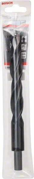 Bosch Professional HSS-R reduzierter Schaft Spiralbohrer, 19x135x198mm, 1 Stück