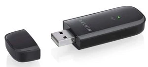 Belkin Surf & Share Wireless Adapter, USB 2.0