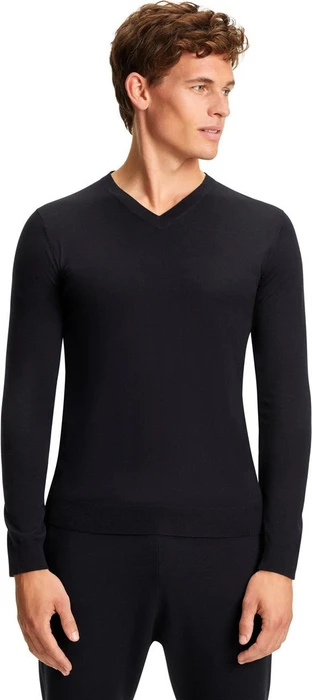 Falke Basic Apparel V-Ausschnitt Pullover night sky (Herren)