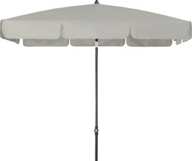 Doppler Sunline 185 Manual Waterproof Mittelmastschirm 188x115cm hellgrau