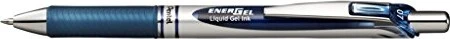 Pentel EnerGel XM BL77 Gelroller dunkelblau/silber