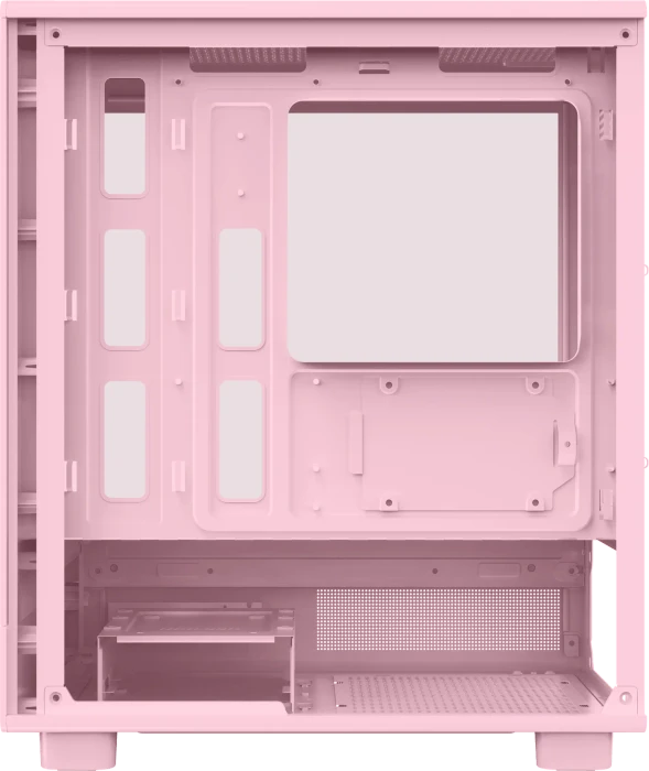 DarkFlash DB330M Pink, Glasfenster