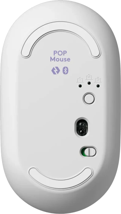 Logitech POP Wireless Mouse, Lilac, Logi Bolt, USB/Bluetooth