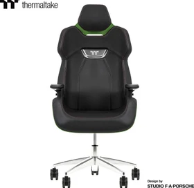 Thermaltake ARGENT E700 Gamingstuhl, schwarz/grün