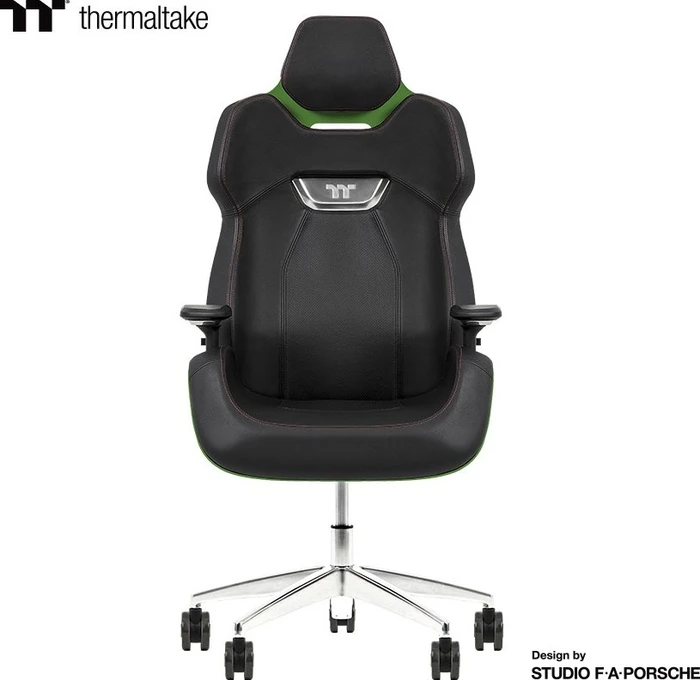 Thermaltake ARGENT E700 Gamingstuhl, schwarz/grün
