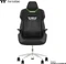 Thermaltake ARGENT E700 Gamingstuhl, schwarz/grün Vorschaubild