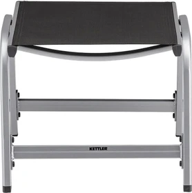 Kettler Basic Plus Gartenhocker silber/anthrazit