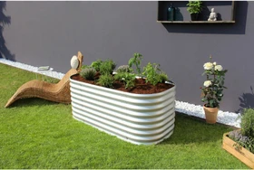 Vitavia Vita 630 Basic Hochbeet oval 162x82cm blank