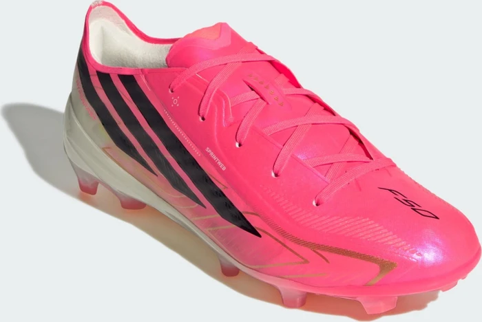 adidas F50 Hyperfast Elite FG solar turbo/core black/gold metallic (Junior)