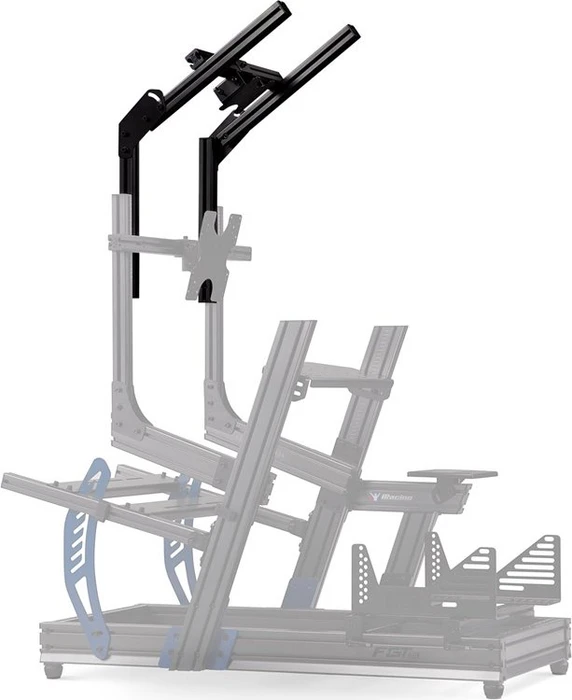 Next Level Racing Elite Direct Mount Overhead Monitor Add-On, Black Edition