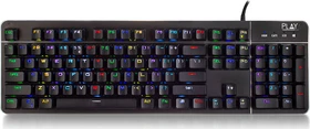 Ewent Play Mechanical Gaming Keyboard, LEDs RGB, Gaote Outemu BLUE, USB, US (PL3350)