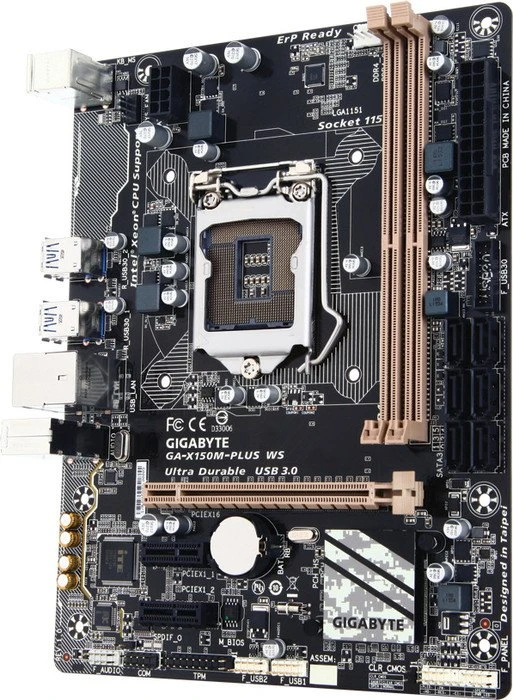 GIGABYTE GA-X150M-PLUS WS (Intel 1151)